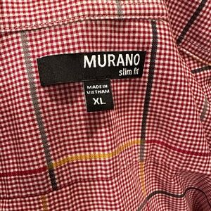 Murano Men’s Slim Fit Button-Up Shirt